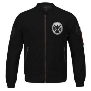 Amazing Agent Of S.H.I.E.L.D. Uniform Black Bomber Jacket